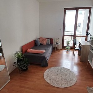 Amnis Student House Trnava - 1-lôžková izba_Studio31 s balkónom