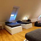 Amnis Student House_Podkrovný Byt 80m2 pre 4 študentky v Centre Trnavy_100m od TRUNI